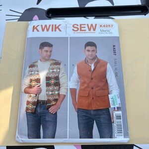 Kwik Sew Pattern K4257 for Men’s Vests